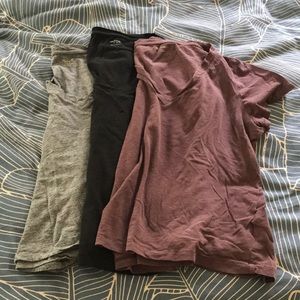 Set of 3 Madewell V-neck Tees